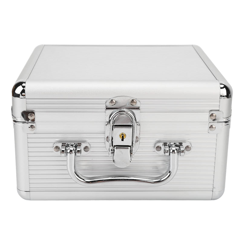 20 Bays 2.5in Hard Drive Storage Box with Safety Lock 2 Keys ABS Handle Shockproof Hard Drive Case with Cushioning Pad and Handle, Suitable for 2.5in Hard Drives