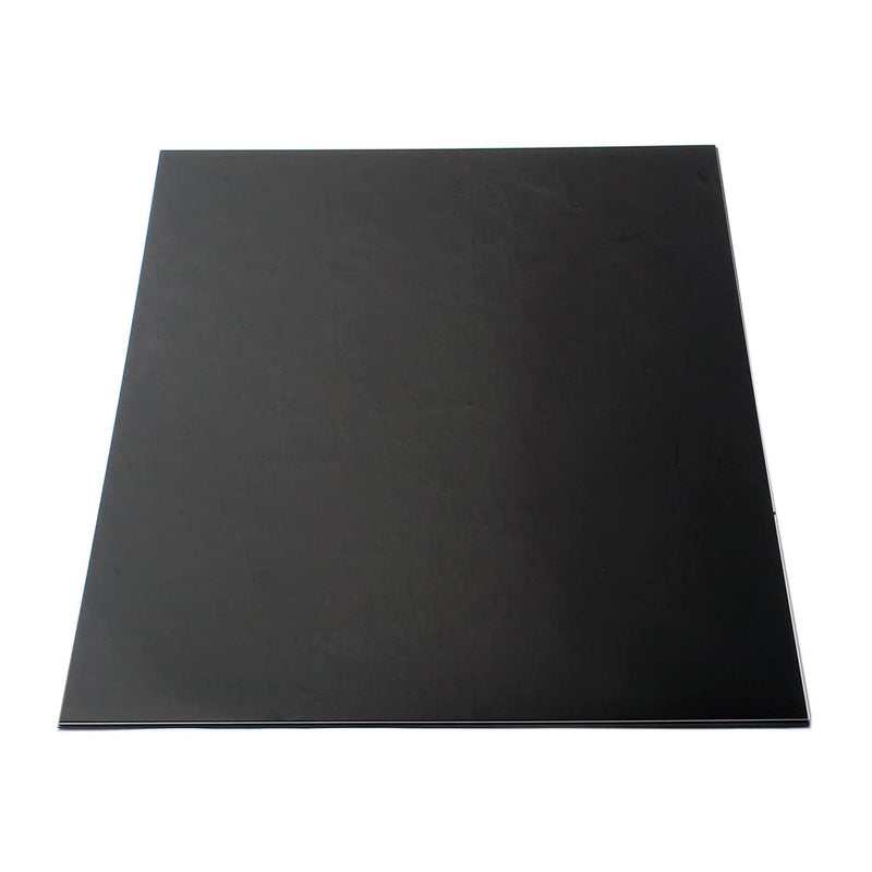 Guitar Bass Pickguard Blank Material, 17.3x11.4 IN Pick guard DIY Sheet Scratch Plate Backplate for Strat Tele Guitar Jazz P Bass 29x44cm (Black 3 Ply (BWB)) Black 3 Ply (BWB)