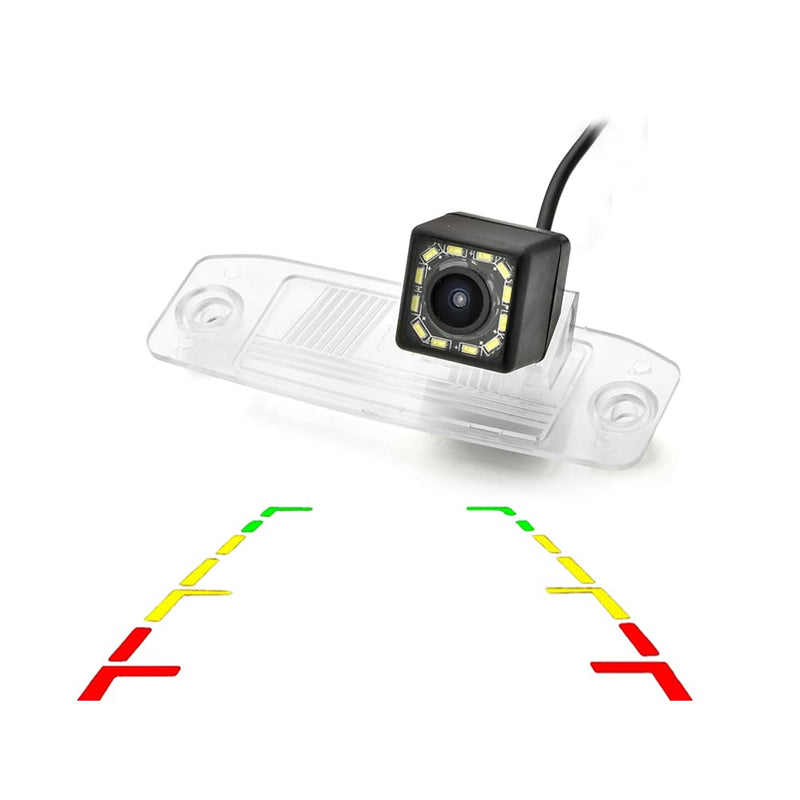 Vlicevrn HD 12 LED Car Rear View Camera Night Vision Backup Parking Camera Waterproof IP68 Vehicle Camera for Hyundai Accent Avante Elantra Sonata Tucson JM Veracruz ix55 / for KIA