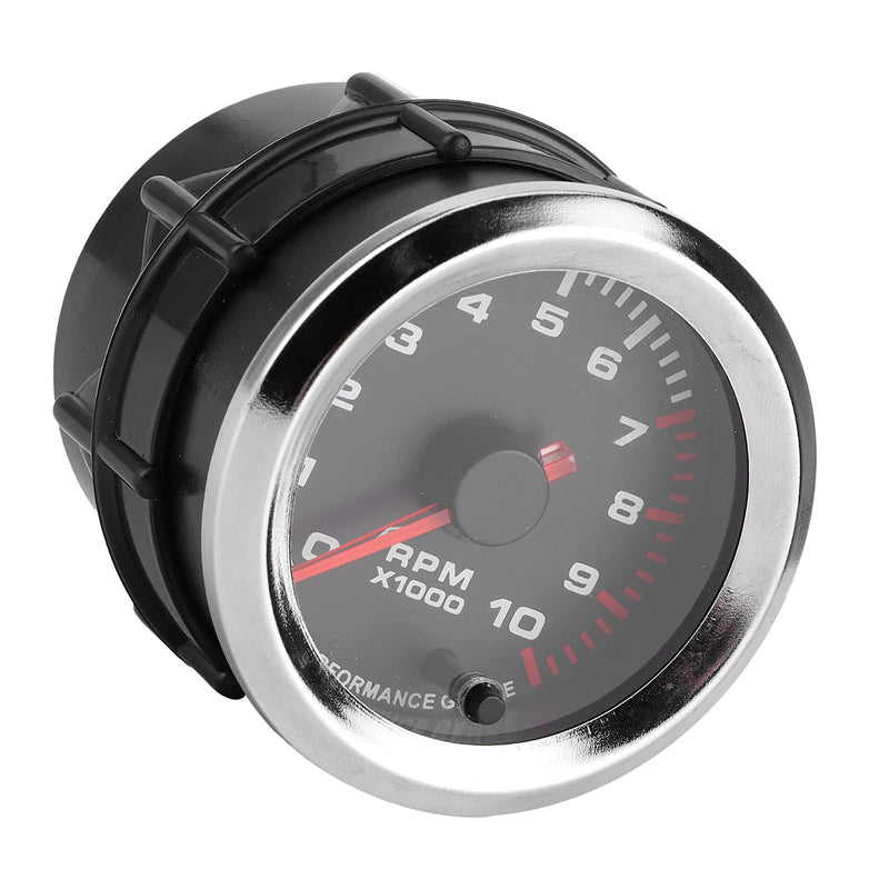 [AUSTRALIA] - RPM Tachometer, 2in 10,000 RPM 7 Color LED Shift Light Tachometer Gauge for 4, 6, 8 Cylinder Gas Engines 