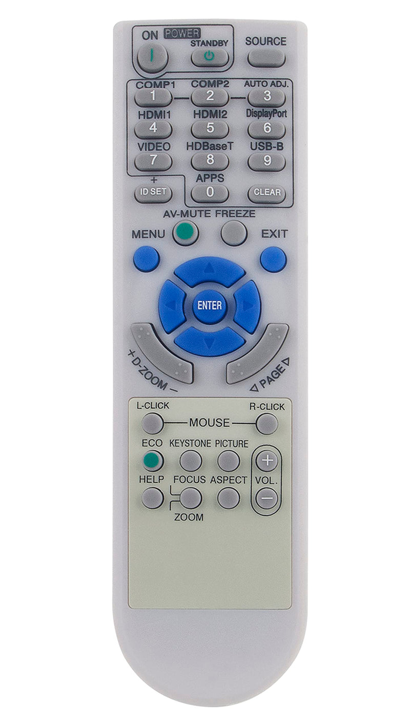RD-472E Replace Remote Control fit for NEC Projector P502H P452H P502W P452W P554U P474U P554W P474W P604X P603X NP-P554U NP-P474U NP-P554W NP-P474W NP-P604X NP-P603X NP-P502H NP-P452H NP-P502W