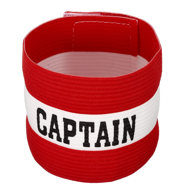 [AUSTRALIA] - PATIKIL Captain's Armband, Elastic Arm Band for Soccer Training Red 