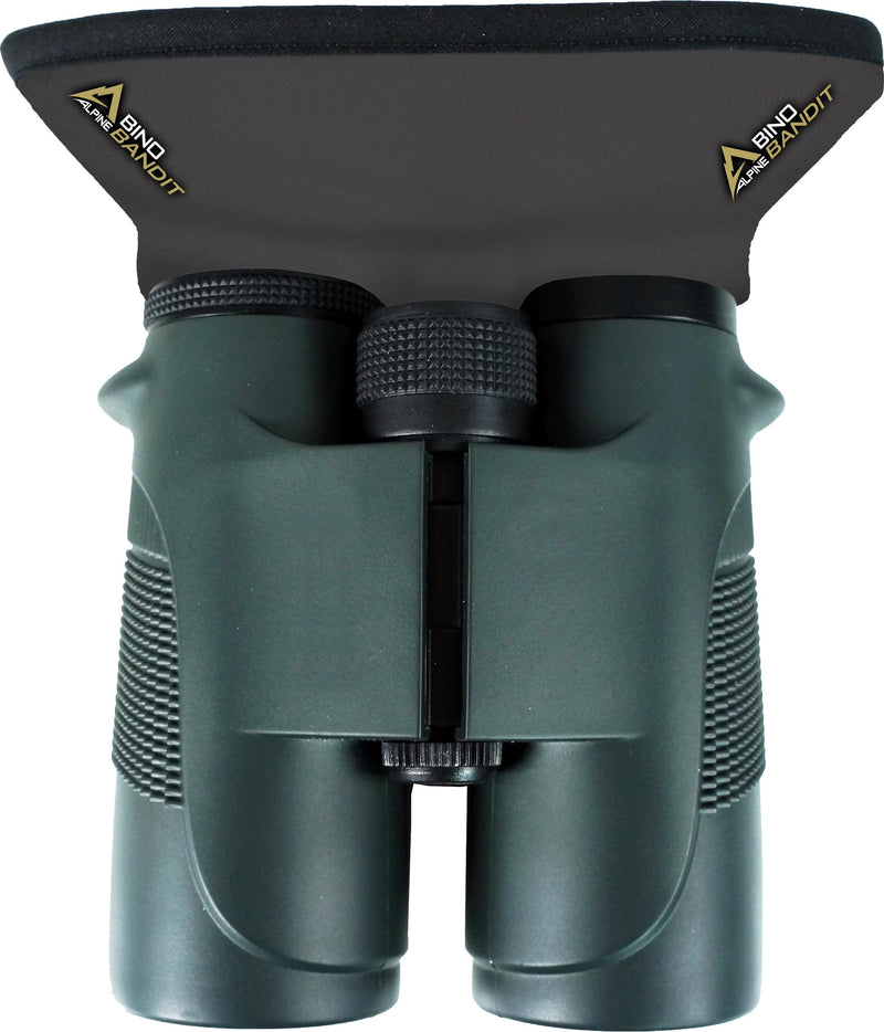 Bino Bandit - Blocks Glare, Improves Visual Acuity and Reduces Eye Fatigue. FITS All Binoculars. (Charcoal) Charcoal