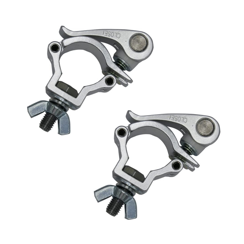 [AUSTRALIA] - DJ Lighting truss Clamp 1.26-1.38 inch OD Pipe Truss F34 Quick Release Mount Heavy Duty 165 Lbs (2PCS) 