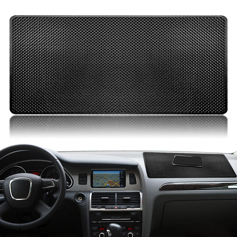 [AUSTRALIA] - Dashboard mat Rubber Non-Slip mat, 15.7"x7.8" Large Size car Non-Slip mat, car Dashboard Accessories for car Interior Organizer. Grid 