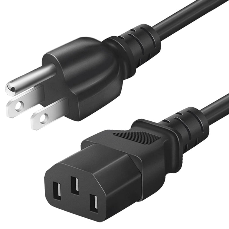 Power Cord Cable for Amplifier Musical Peavey Vox Guitar Amp PC AC Amplifiers, 18 AWG Universal 3 Prong Replacement AC Power Cord Cable 6FT 6 Feet