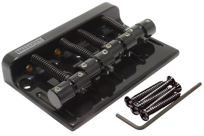 [AUSTRALIA] - GOTOH 201B-4 4-String Bass Bridge 2 1/4" spacing - Black 