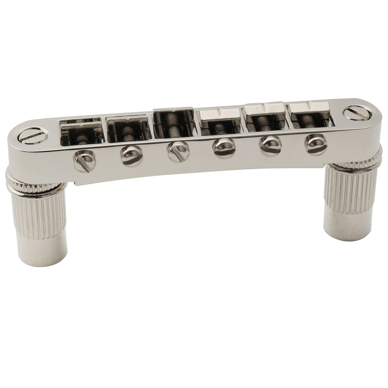 [AUSTRALIA] - Musiclily Pro 52mm Tune-O-Matic Bridge Wide Body LP Bridge for Epiphone Les Paul SG Style Electric Guitar Parts, Nickel 