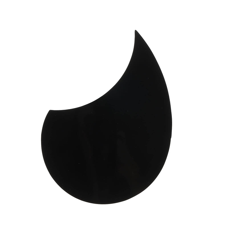 MECCANIXITY Acoustic Guitar Pickguard Fit 36 Inch Self Adhesive Right Handed Acoustic-Electric Guitar Parts Water Drop Shape Black