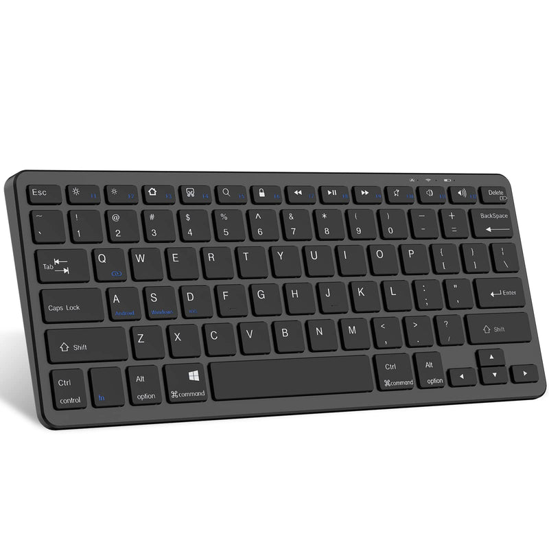 TaIYanG Bluetooth Keyboard for iPad Wireless Keyboard Compatible iPad 10th/iPad 10.2(9th/8th/7th Generation),iPad Air 5th/4th, iPad Pro 11/12.9, iPad 9.7, iPad Mini and All Bluetooth Devices (Black) Black