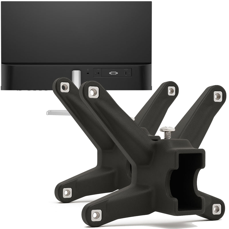 3IDEE VESA Mount Adapter for HP Monitor (524sa, 524sf, 524sw, 527sa, 527sf, 527sw, 532sf, M22f, M24f, M27f, M32f) - 75x75 VESA Mount Adapter, HP Monitor Mount Adapter (2-Pack) 2-Pack