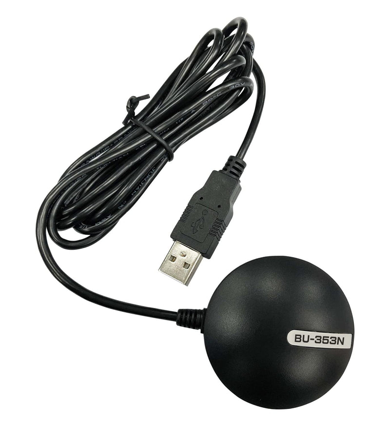 GlobalSat BU-353N USB GPS Receiver, Black SYSTEM