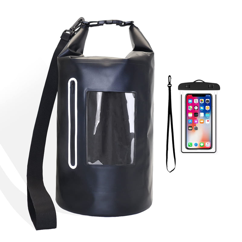 15L Faraday Bags with Waterproof Phone Pouch, Faraday Cage for Signal Blocking, Faraday Key Fob Protector, Anti-Theft Anti-Tracking GPS RFID Waterproof Dry Bag