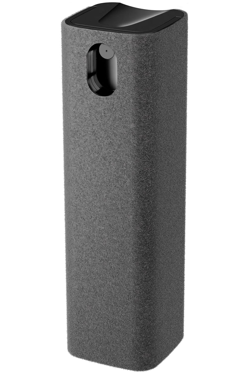 [AUSTRALIA] - Screen Cleaner Spray and Wipe by EVEO - Computer Screen Cleaner, Laptop Screen Cleaner, Car Screen Cleaner MacBook & iPad Screen Cleaner, iPhone Cleaner, 2in1 Touchscreen Mist Cleaner - (0.3 oz) Grey 