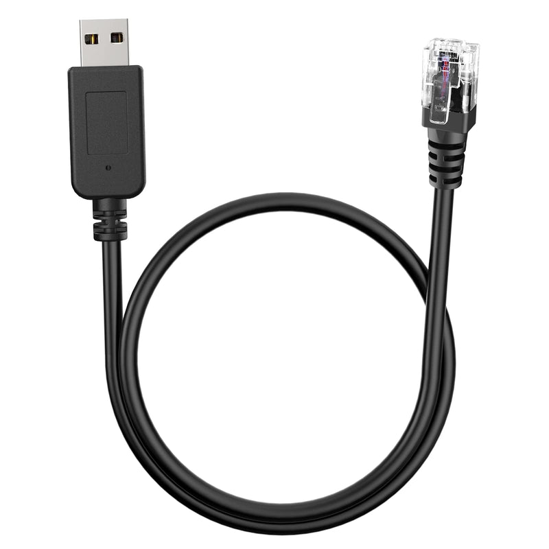 Radar Detector Cable, USB to RJ11 Plug Cable,for Escort Radenso XP Uniden Beltronics Cobra Whistler Radar Detector,Replacement Power Cable for Radar Detectors (RJ11-3.3ft) RJ11-3.3ft