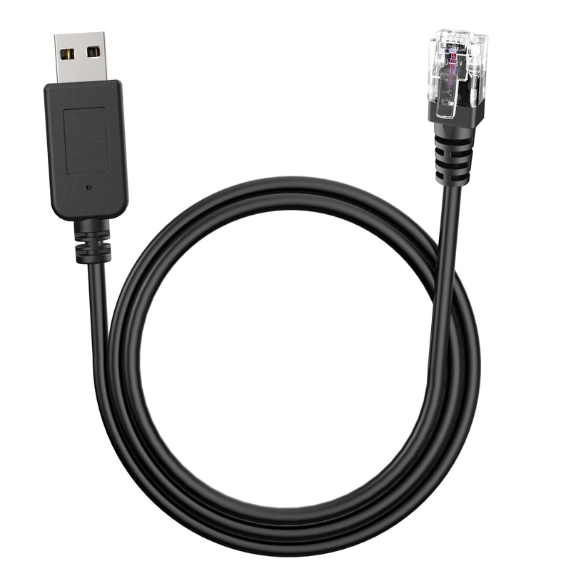 Radar Detector Cable, USB to RJ11 Plug Cable,for Escort Radenso XP Uniden Beltronics Cobra Whistler Radar Detector,Replacement Power Cable for Radar Detectors.(RJ11-6.56ft) RJ11-6.56ft