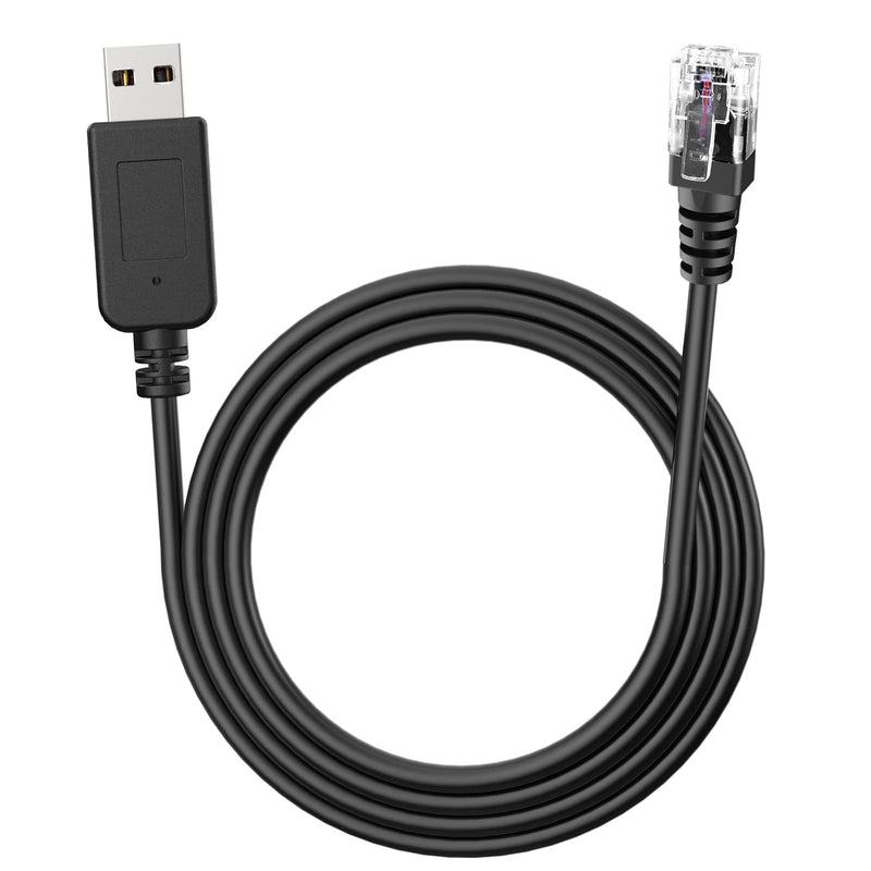 Radar Detector Cable, USB to RJ11 Plug Cable,for Escort Radenso XP Uniden Beltronics Cobra Whistler Radar Detector,Replacement Power Cable for Radar Detectors (RJ11-9.84ft) RJ11-9.84ft