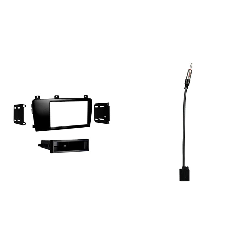 Metra Electronics Car Stereo Installation Kit Bundle for Select 2005-2009 Volvo S60 and V70 Models | With Motorola Antenna Adapter Installation Kit + Antenna Cable