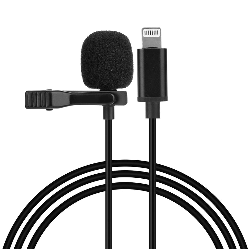 [AUSTRALIA] - Enbiawit Professional lavalier Microphone for iPhone, Condenser Microphone for Phone Recording and Video Recording, lavalier Microphone for YouTube, interviews, Meetings, and with iPhone/iPad/iPod 