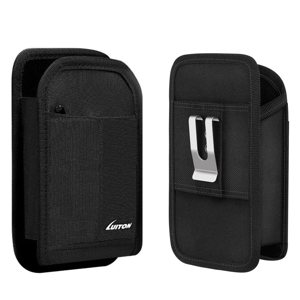 Zebra TC77 TC70 Scanner Holster Carrying Case Pouch Compatible with Zebra TC75x, TC75, TC70x, TC70, TC72, TC77 Handheld Barcode Touch Mobile Computer,Scanner Case Holder with Metal Clip and Belt Loops with zipper