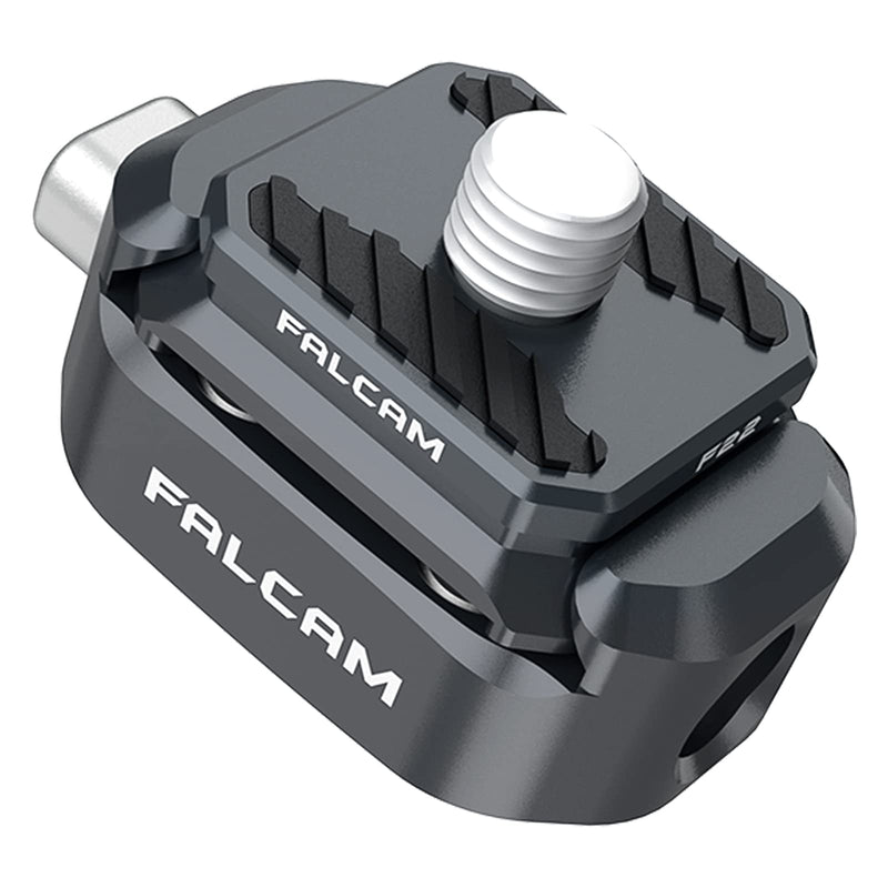 FALCAM F22 Quick Release Kit for Insta360, Panoramic Camera Mounting Adapter Convert 1/4" Thread to F22 QR System, Camera Accessory for Insta 360 ONE RS, ONE RS 1-inch, ONE X/X2/X3/Go 3/Ace Pro F22 QR System for insta360