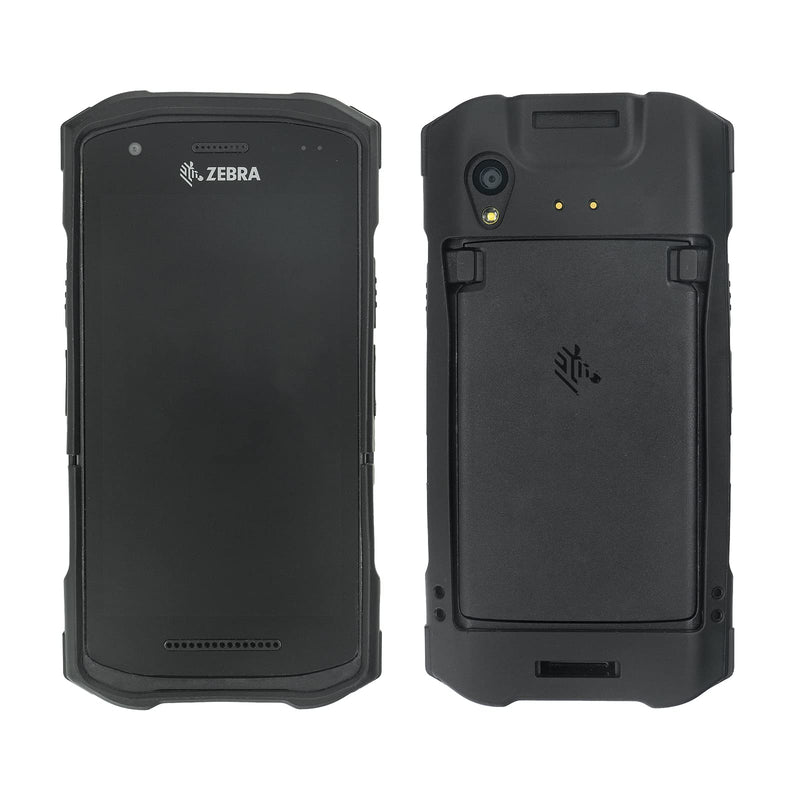 [AUSTRALIA] - Protective Cover for Zebra Symbol TC21 TC26 Barcode Scanner,Rugged Bumper Case for Zebra Symbol TC21 TC26 Handheld Touch Mobile Computers,Slim Hard Shell Cover,Black,Composed of TPU 