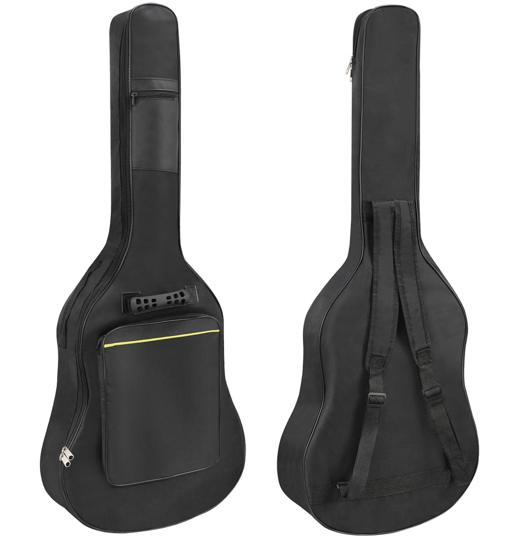 1/2/3 Pack Guitar Bags, 38 40 41 inch Electric Guitar Case, Waterproof Oxford Electric Guitar Gig Bag, Two Pockets, for Acoustic Classical Guitar, Ukulele, Bass Guitar(1 Pack) 1 Pack