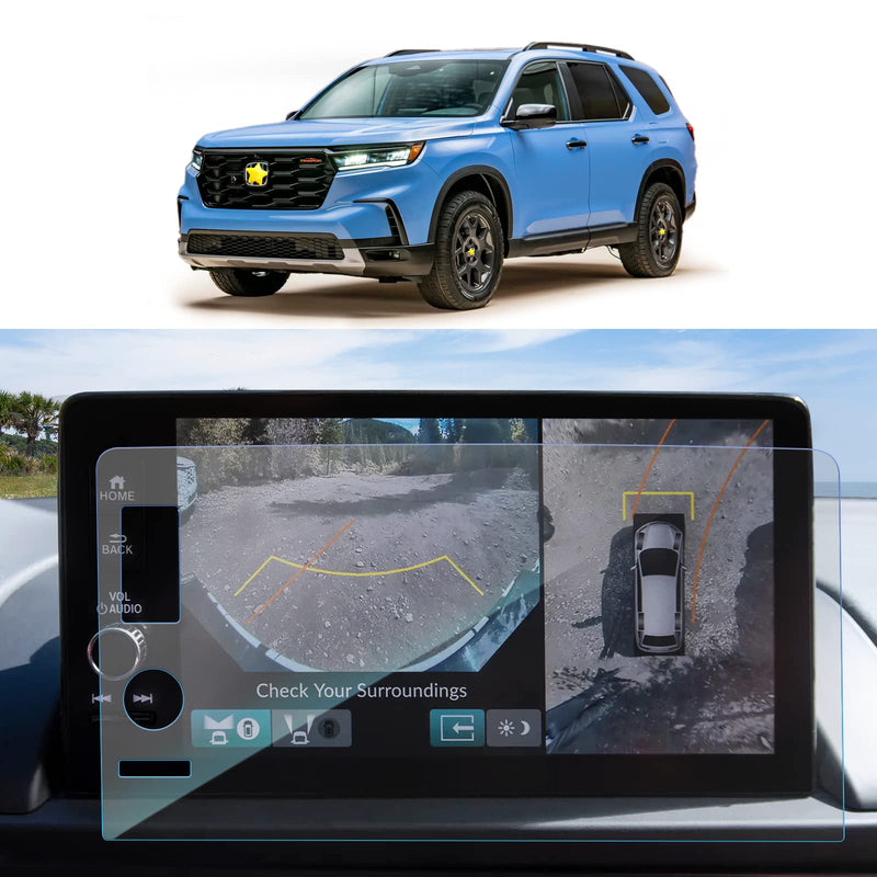 for 2023 2024 Honda Pilot Screen Protector 9 Inch Navigation Display for 2023 2024 Honda Pilot EX-L/TrailSport/Touring/Elite Tempered Glass Screen Protector Honda Pilot 2023 2024 Accessories 2023 2023 2024 Pilot 9 Inch Tempered Glass