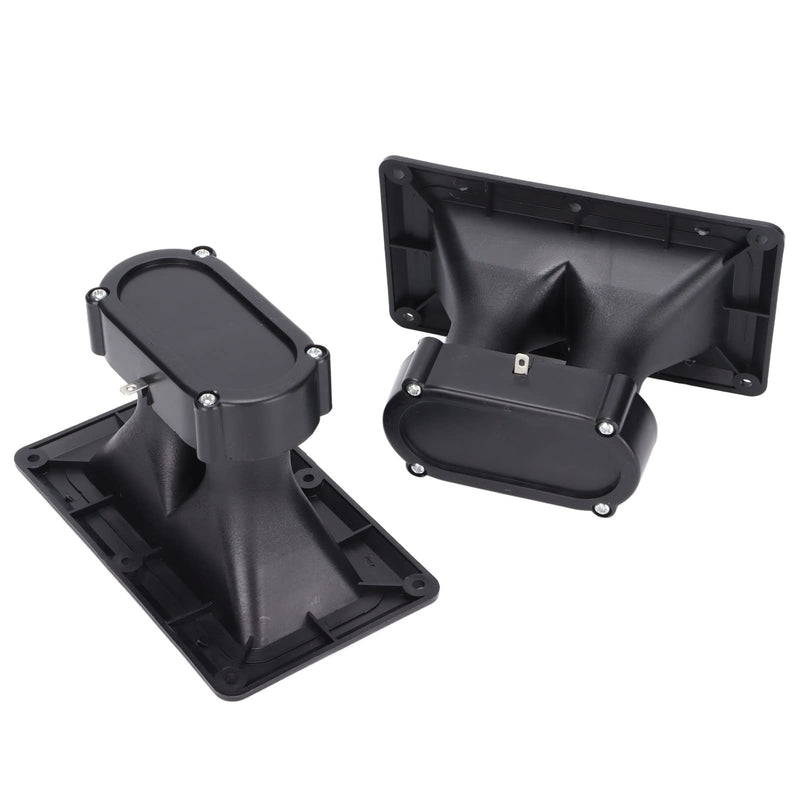 [AUSTRALIA] - Piezoelectric Speaker Dual Driver Tweeter Horn, 98dB Sensitivity, Ceramic Driver, Wide Dispersion Speakers for DJ Speakers, Studio Monitors, Karaoke Speakers 