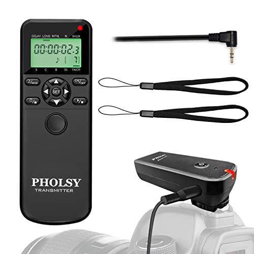 Camera Remote Release Intervalometer C6 Timer for Canon Olympus Fuji C6 WT for Canon Fuji and Olympus