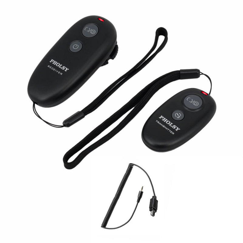PHOLSY N10 for Nikon Shutter Release MC-DC2 Wireless Remote Control for Nikon Camera Z5, Z7 II, Z6 II, D750, D780, D7500, D7200, D7000, D5600, D5500, D5300, D3300, D90, P1000, P7700, P7800, P950