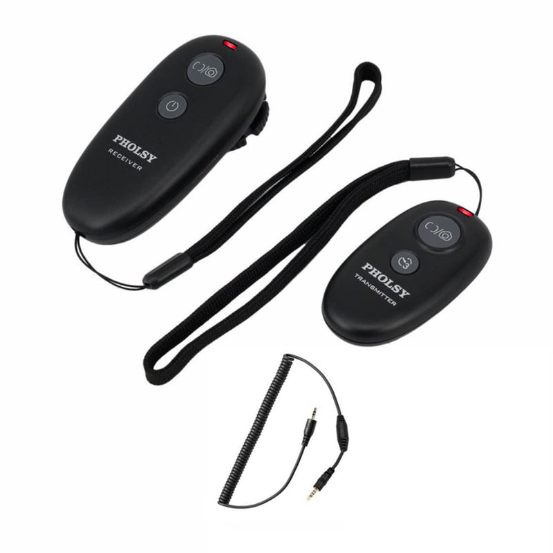 PHOLSY Camera Remote Shutter Release P6 Wireless Remote Control for Panasonic Lumix S5 S1 G95 G91 G90 FZ10002 G9 GH5 GH6 G85 G81 GX8 GX7 GH4 GH3 FZ2500 FZ2000 FZ1000 FZ300 FZ200 DMW-RSL1 RS2 P6 for Panasonic