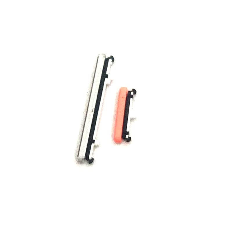 Power On Off Button + Volume Button Side Button Replacement Repair Part for Google Pixel 2XL (White) white