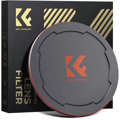 K&F CONCEPT 72mm Thread & Magnetic 2-in-1 Lens Filter Cap
