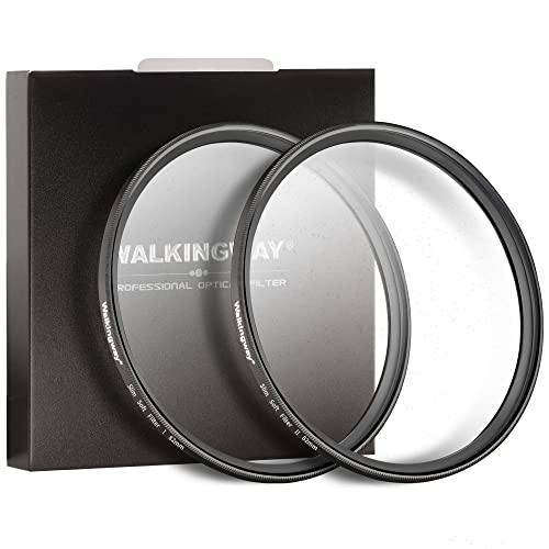 Walking Way 82mm White Pro Mist Diffusion Filter Set, Soft 1 & 2