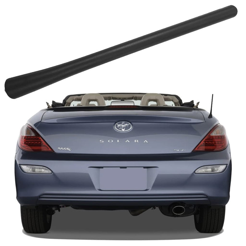 7 Inch Rubber Antenna for Toyota Solara Convertible (2004-2008), Toyota Solara Convertible Antenna - Car Wash Proof, Internal Copper Coil Antenna Mast Replacement