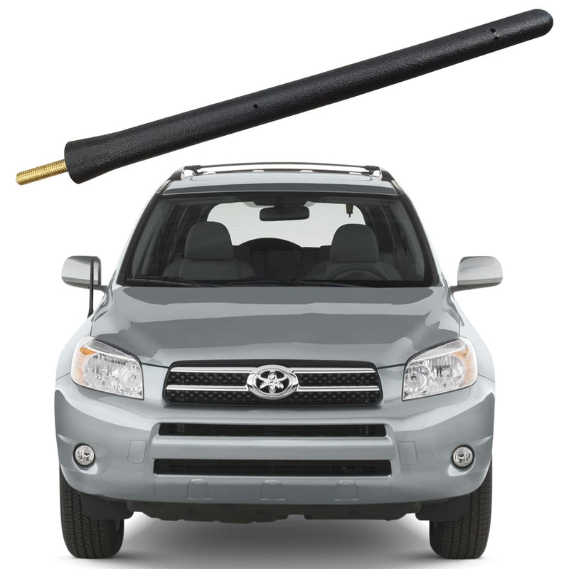 [AUSTRALIA] - Short Antenna for Toyota Rav4 (2001-2009), Toyota Rav4 Antenna - 6 3/4 Inch Car Wash Proof, Internal Copper Coil Antenna Mast Replacement 