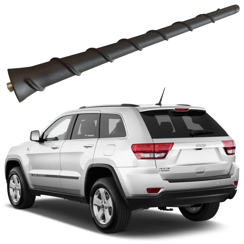 [AUSTRALIA] - Rubber Antenna for Jeep Grand Cherokee (2011-2013), Jeep Grand Cherokee Antenna - Car Wash Proof, 8 Inch Internal Copper Coil Antenna Mast Replacement 