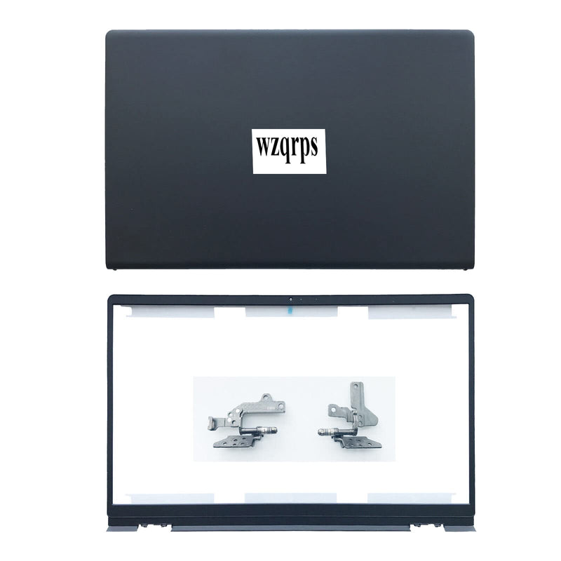 Replacement Laptop LCD Cover Back Rear Top Lid Front Bezel with Hinges for Dell Inspiron 15 3510 3511 3515 00WPN8 0WPN8 09WC73 9WC73 AP3LE000901 Gray back cover&bezel cover&hinges