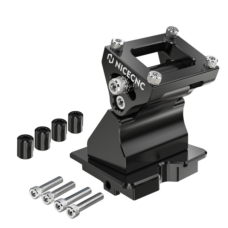 NICECNC Angle Adjustable GPS Phone Mount Compatible with K-T-M 390 Adventure 2020-2024,790 890 Adventure R/S/Rally 2019-2022, Compatible with Husqvarna Norden 901 2022-2025, Black