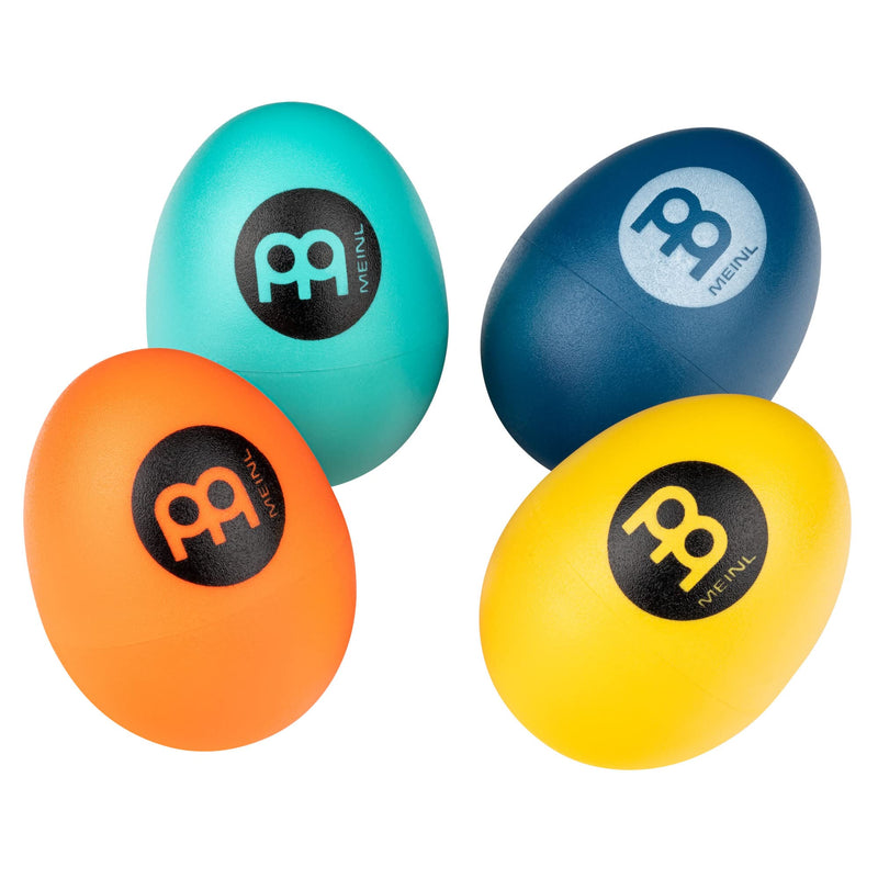 [AUSTRALIA] - Meinl Percussion Set Egg Shakers 4-Piece Pack for All Music with Different Volume — NOT MADE in CHINA — Durable All-weather, 2-YEAR WARRANTY (ES Seafoam, Navy Blue, Orange, Yellow 
