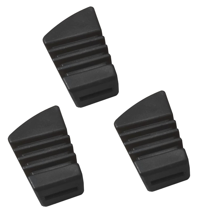 3/Pack Drum kit Rubber Feet Rack Stand Rubber Feet Drum Leg Protectors for Percussion Parts (Small - C) Small - C