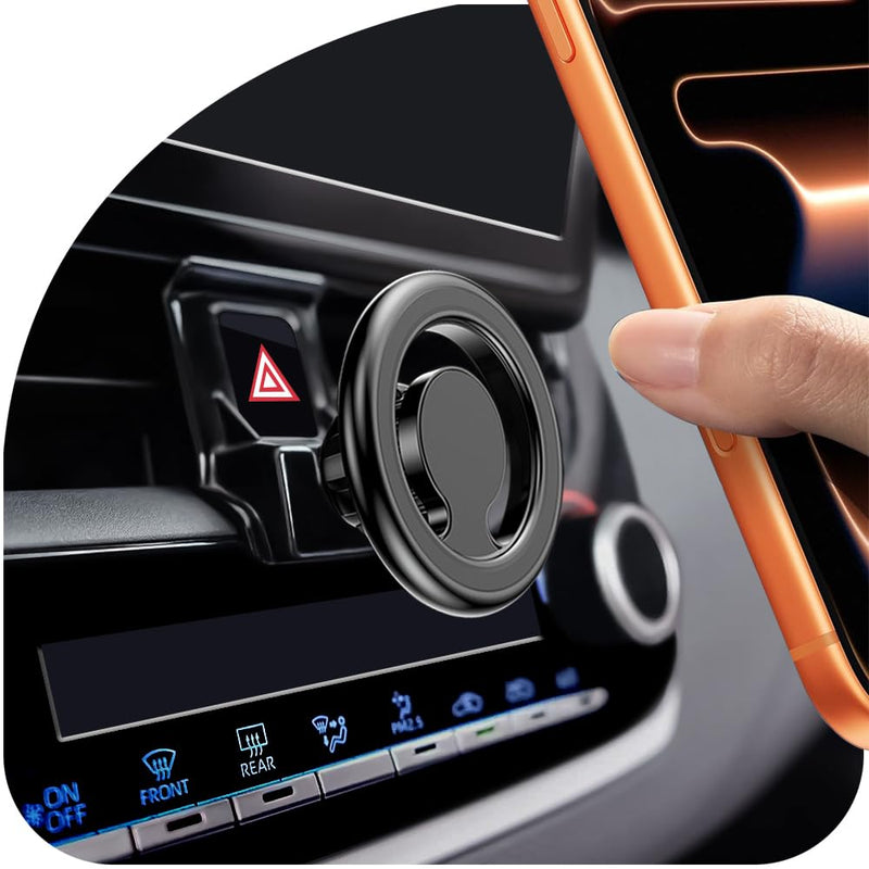 Car Phone Holder, Vent Magsafe Mount for Toyota Corolla 2020-2024 | Adjustable Stand, Magnetic Navigation Bracket for iPhone 17 16 15 14 13 Pro Max Air Plus Mini, All Phones (Not Fit 2019-2012)