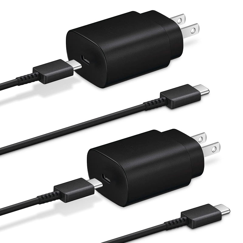 Type C Charger Fast Charging-25W USB C Charger with Type C to Type C Cable, USB C Android Charger [PD PPS Compatible] for Galaxy S23/S22/S21 Series/Note 20/10/9 Series/Pixel 4XL/4/3XL