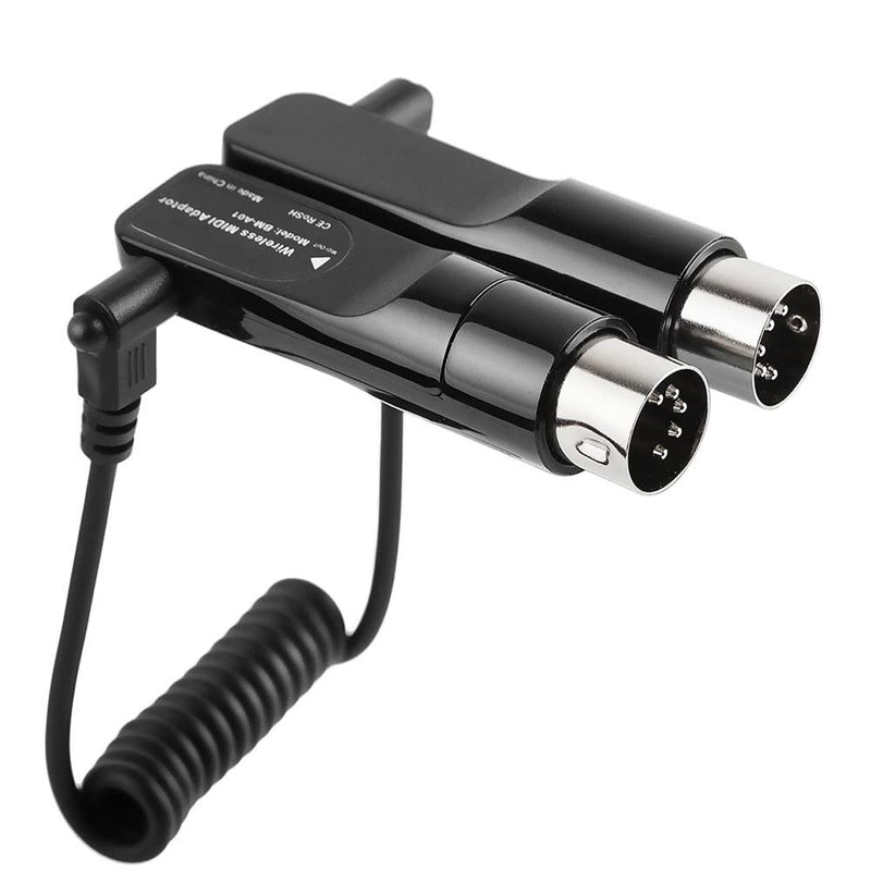 Wireless Midi Bluetooth Adapter for Digital Instrument Connecting with iOS Device