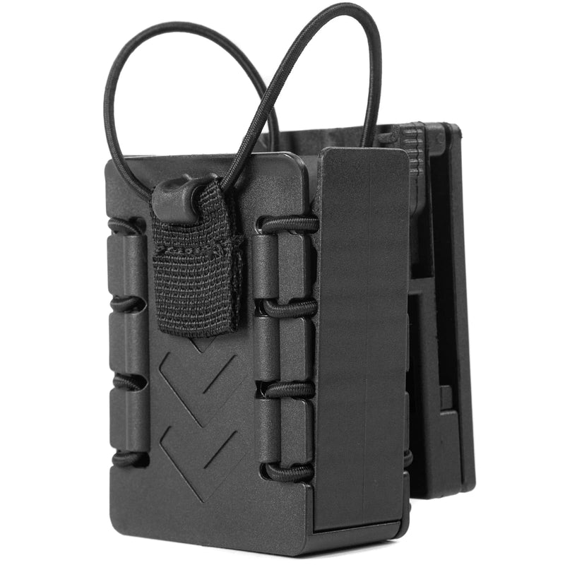 Polymer Radio Holster Molle Walkie Talkie Holder Tactical Duty Belt Radio Case Two Way Radio Pouch for Motorola APX 6000 MTS2000 Kenwood Hytera Baofeng(1 Pack) Polymer 1Pack