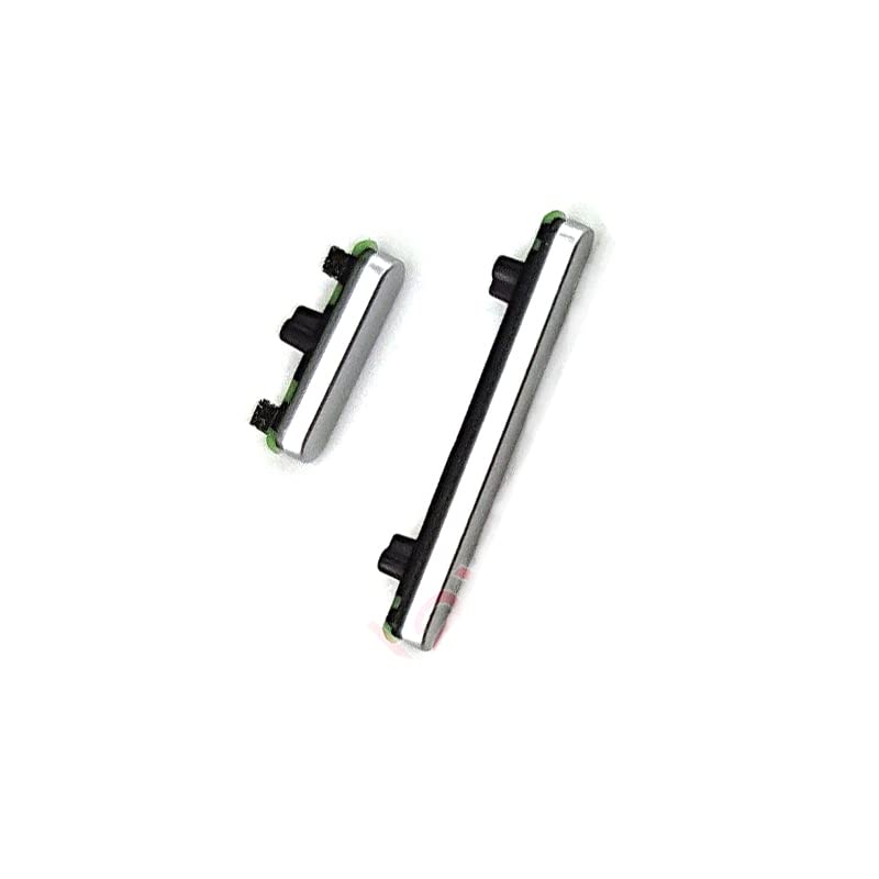 Power On Off Button + Volume Button Side Button Replacement Repair Part for Google Pixel 7 pro Pixel 7pro (White) White