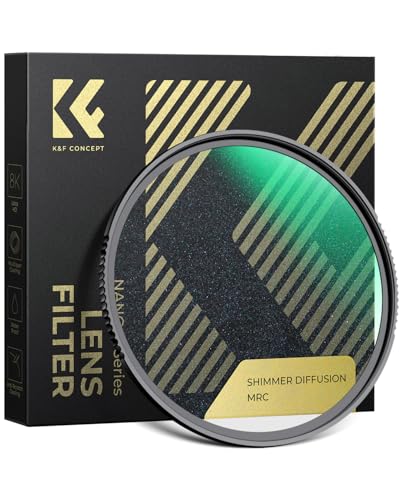 K&F CONCEPT 55mm Shimmer Diffusion 1 Filter Glimmer Glass Effect Filter