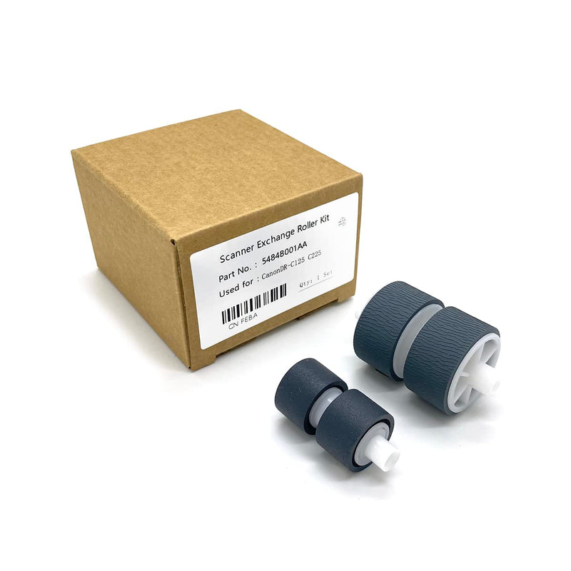 5484B001 Scanner Exchange Roller Kit Compatible with CanonDR-C125 C225 C255 DR-C225II C225W
