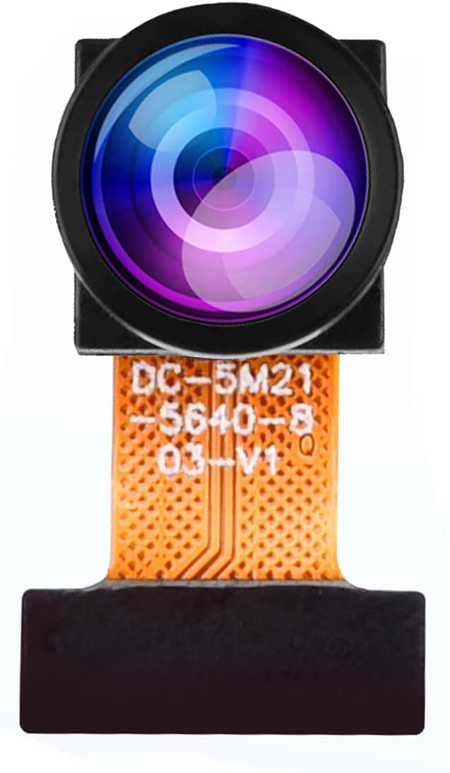 Aideepen OV5640 Camera Module 160° Wide Angle Lens 5 Megapixel Lens for ESP32 CAM 160°-5 million